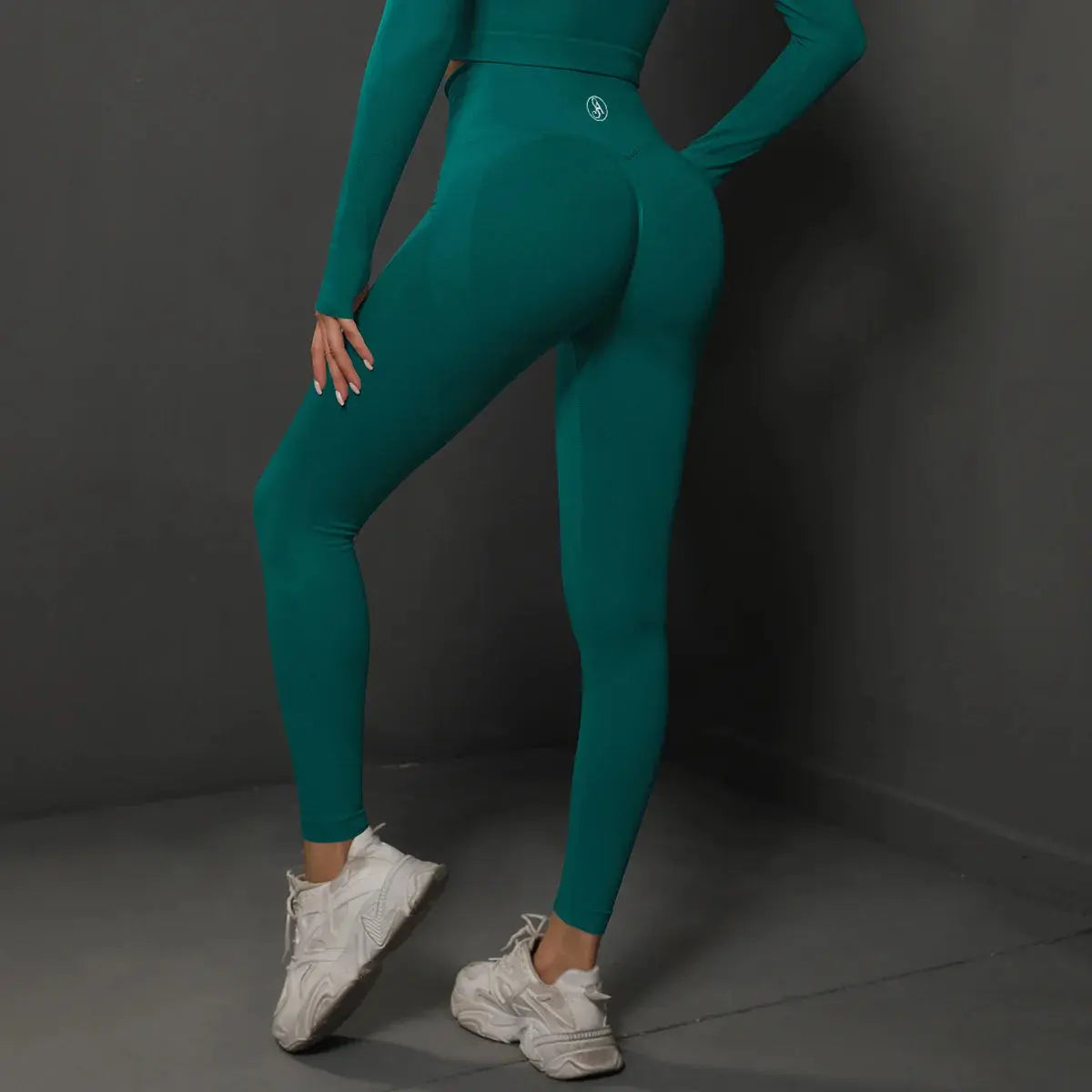 Allure The Brand Women Scrunch Seamless Leggings Seamless Peach Hip Training Yoga Pants Women's Sports Running Buttocks Body Fit luxecrown.co.uk