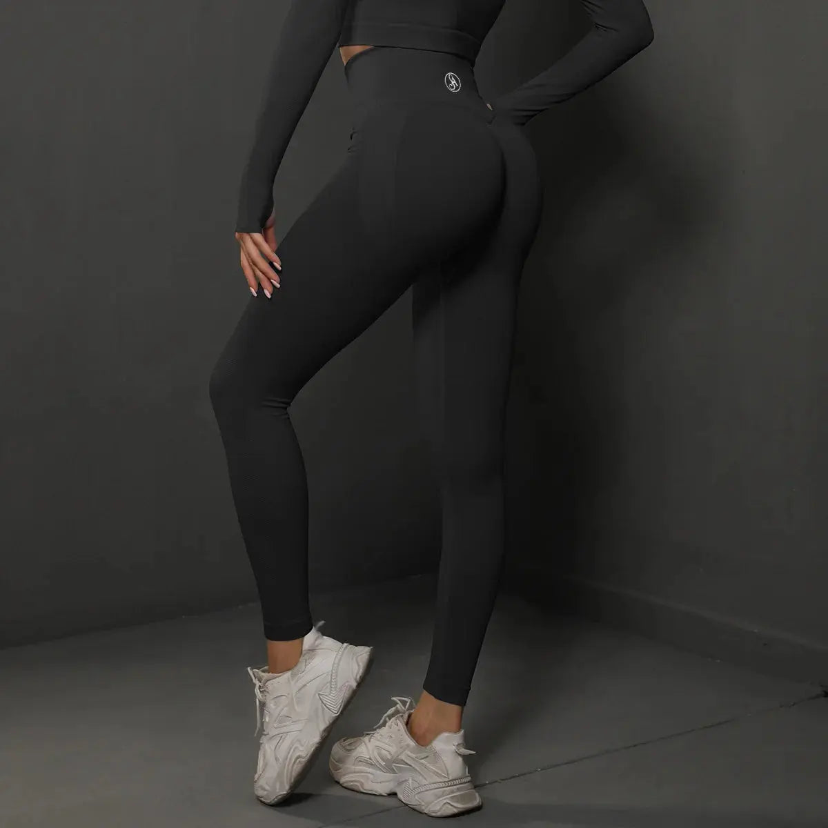 Allure The Brand Women Scrunch Seamless Leggings Seamless Peach Hip Training Yoga Pants Women's Sports Running Buttocks Body Fit luxecrown.co.uk