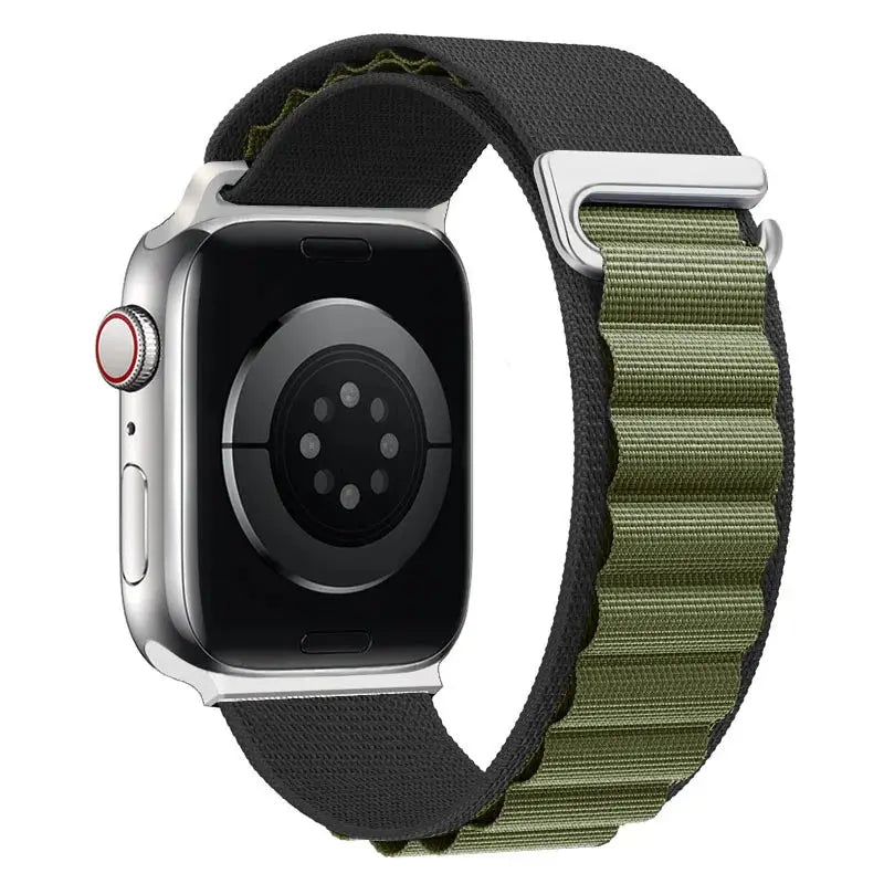 Alpine loop band for Apple watch strap 49mm 44mm 40mm 45mm 41mm 42mm 38mm 40 44 45 mm bracelet iWatch Ultra series 7 6 5 3 se 8 luxecrown.co.uk