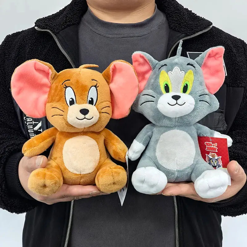 Anime Tom And Jerry Plush Toy Cartoon Movie Figures Cat Mouse Cute Plushies Stuffed Animal Doll Toys For Kids Gift Free Shipping luxecrown.co.uk