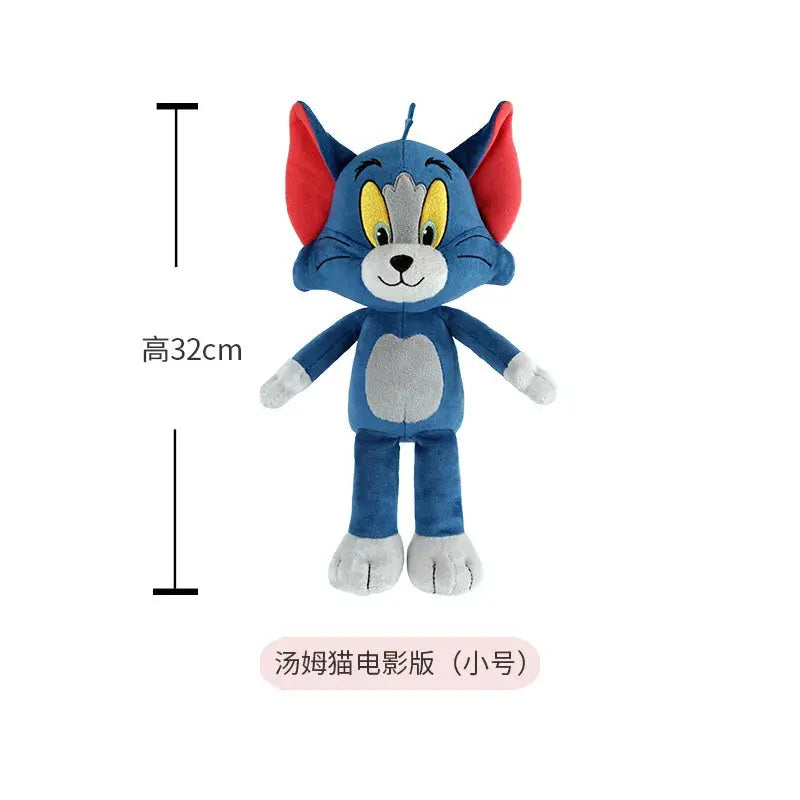 Anime Tom And Jerry Plush Toy Cartoon Movie Figures Cat Mouse Cute Plushies Stuffed Animal Doll Toys For Kids Gift Free Shipping luxecrown.co.uk