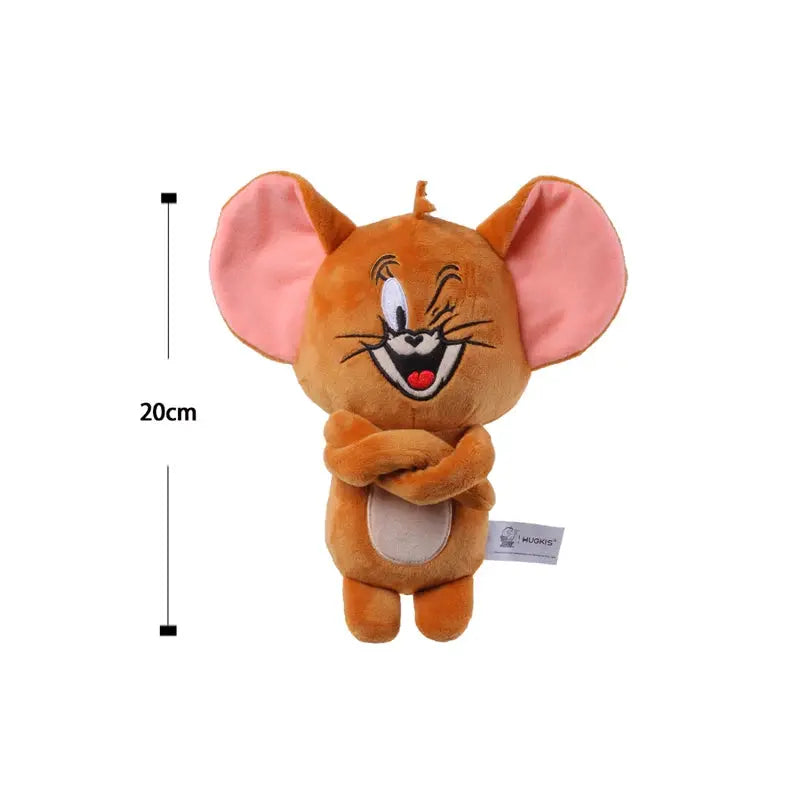 Anime Tom And Jerry Plush Toy Cartoon Movie Figures Cat Mouse Cute Plushies Stuffed Animal Doll Toys For Kids Gift Free Shipping luxecrown.co.uk