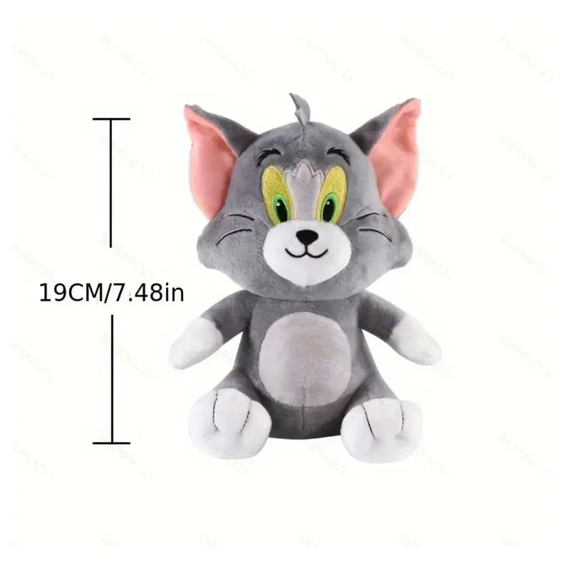 Anime Tom And Jerry Plush Toy Cartoon Movie Figures Cat Mouse Cute Plushies Stuffed Animal Doll Toys For Kids Gift Free Shipping luxecrown.co.uk
