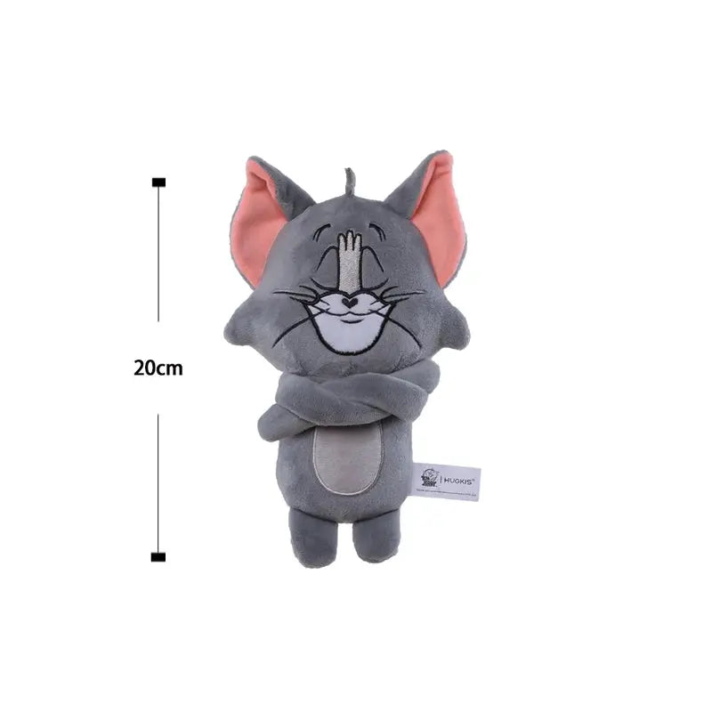 Anime Tom And Jerry Plush Toy Cartoon Movie Figures Cat Mouse Cute Plushies Stuffed Animal Doll Toys For Kids Gift Free Shipping luxecrown.co.uk