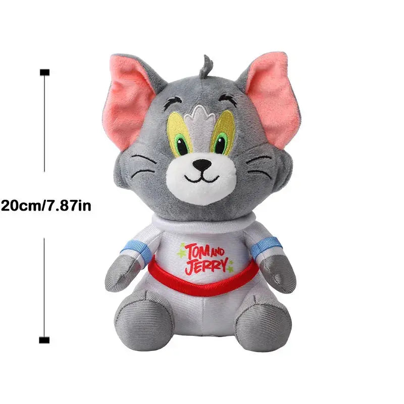 Anime Tom And Jerry Plush Toy Cartoon Movie Figures Cat Mouse Cute Plushies Stuffed Animal Doll Toys For Kids Gift Free Shipping luxecrown.co.uk