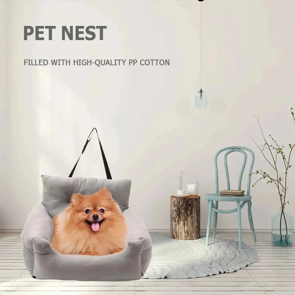 Anti Slip Dog Car Seat Small Dogs Carrier Bag with Safety Leash Dog Backpack Best Gifts for Small Dogs for Outdoor Travel