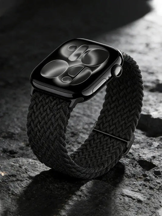 Apple Watch Band 42mm 46mm 44mm 40mm 45mm Ultra 3 49mm Braided Bracelet Correa Series 11 10 9 8 7 6 SE3 Smartwatch Straps luxecrown.co.uk