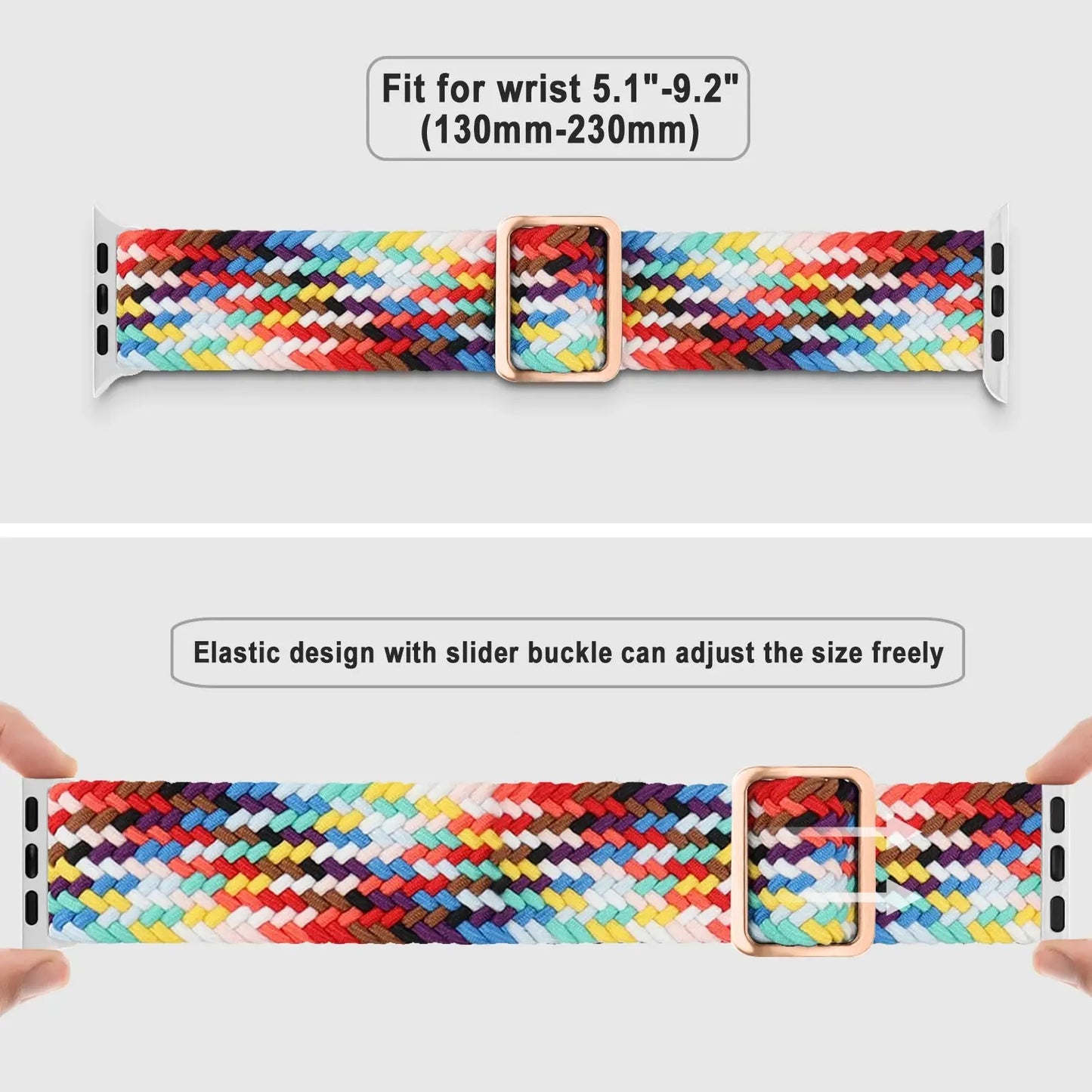 Apple Watch Band 42mm 46mm 44mm 40mm 45mm Ultra 3 49mm Braided Bracelet Correa Series 11 10 9 8 7 6 SE3 Smartwatch Straps luxecrown.co.uk