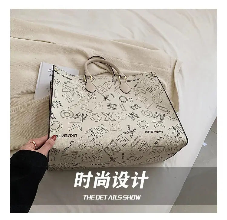 Big Women Tote Large Capacity Shopping Bag Female Designer Purses And Handbags 2023 Luxury Vintage Brown Leather Ladies Handbag Streetsharks