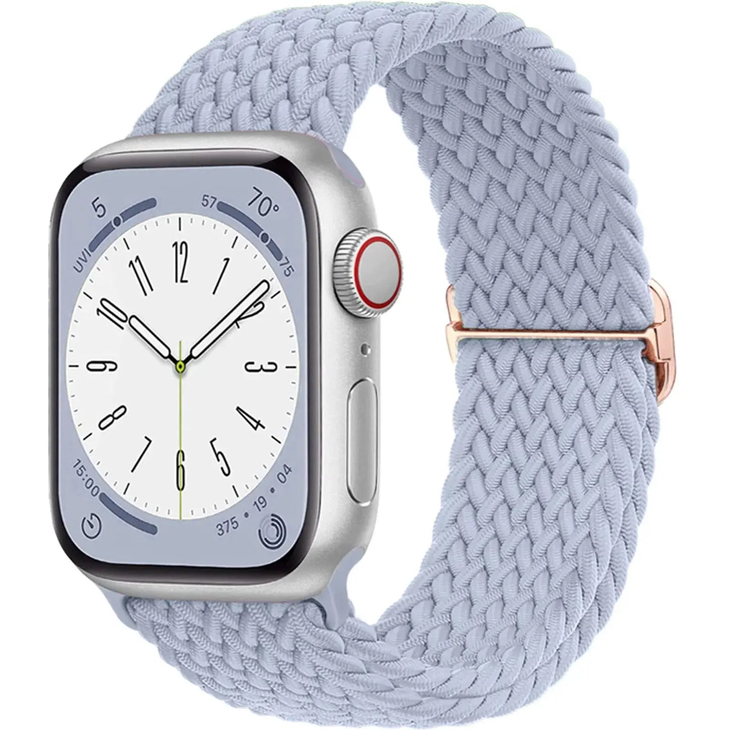Braided Solo Loop Strap For Apple watch band 44mm 40mm 49mm 45mm 41mm Elastic Nylon bracelet iWatch series 8 3 se 6 7 Ultra 2 9 luxecrown.co.uk
