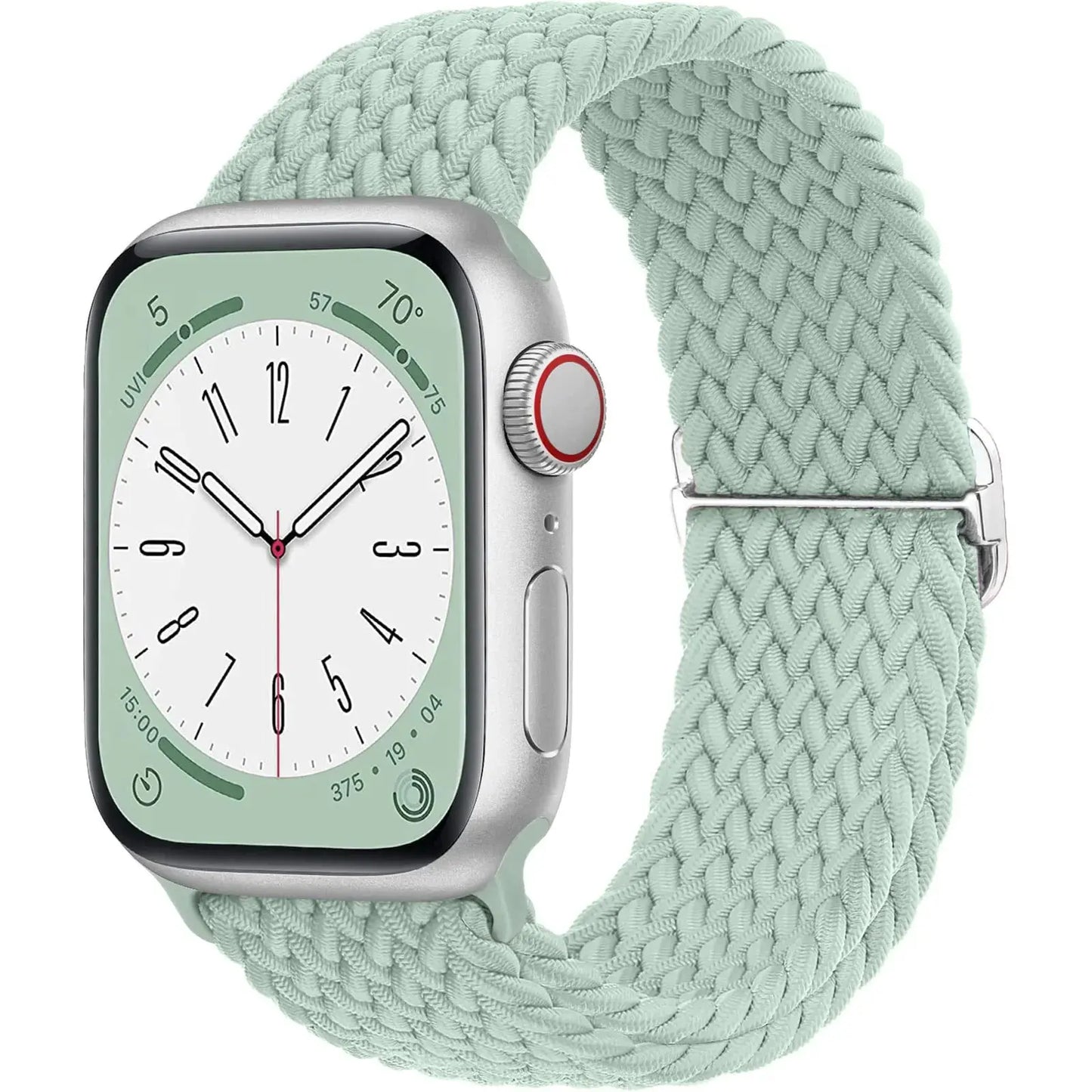 Braided Solo Loop Strap For Apple watch band 44mm 40mm 49mm 45mm 41mm Elastic Nylon bracelet iWatch series 8 3 se 6 7 Ultra 2 9 luxecrown.co.uk