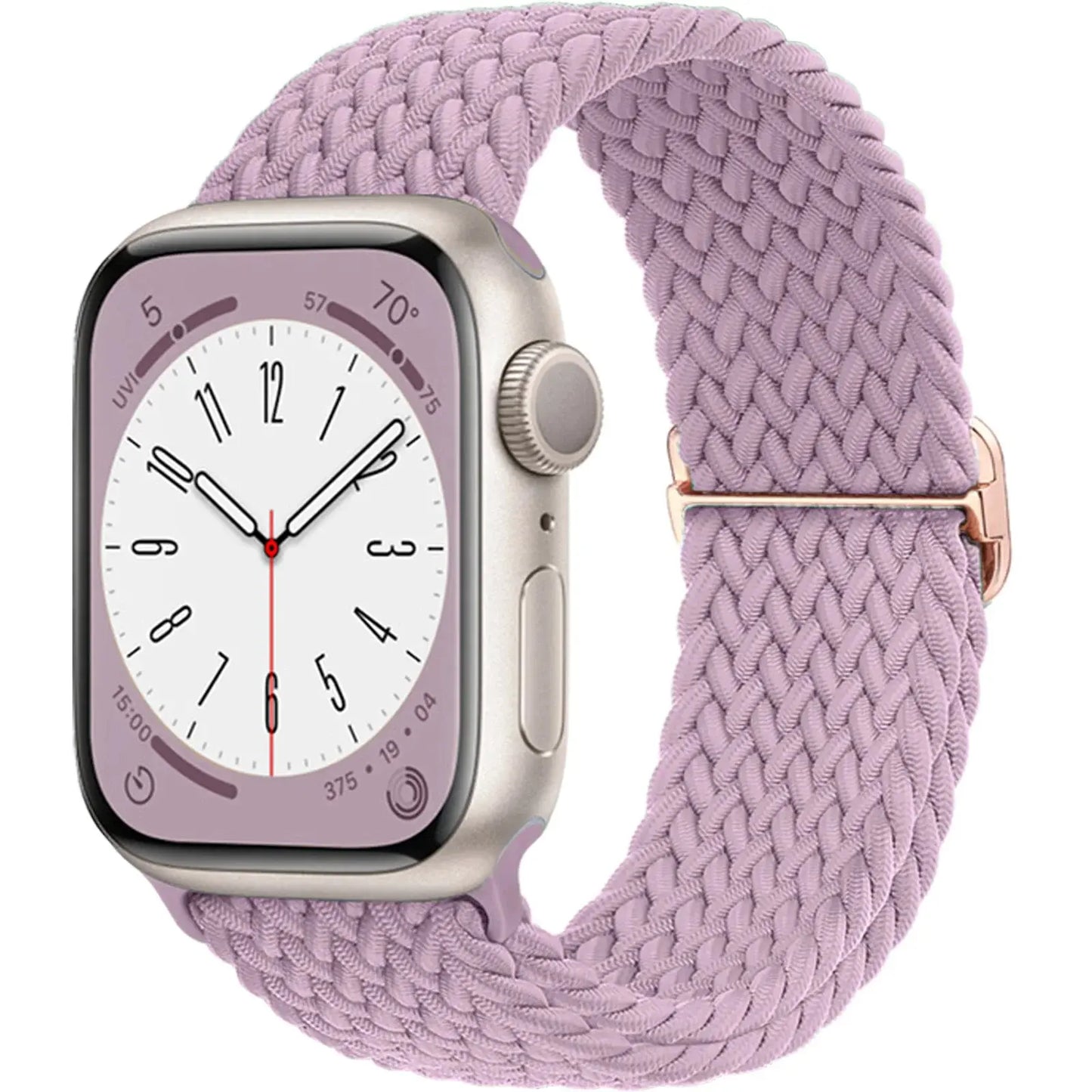 Braided Solo Loop Strap For Apple watch band 44mm 40mm 49mm 45mm 41mm Elastic Nylon bracelet iWatch series 8 3 se 6 7 Ultra 2 9 luxecrown.co.uk
