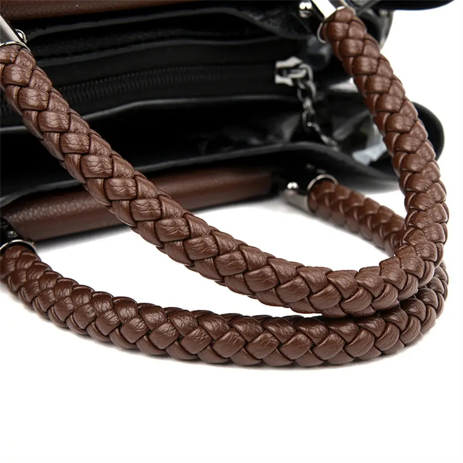 Brand Leather 3 Layers Alligator Crossbody Bag for Women Female Shoulder Messenger Sac Luxury Designer Ladies Handbags Streetsharks