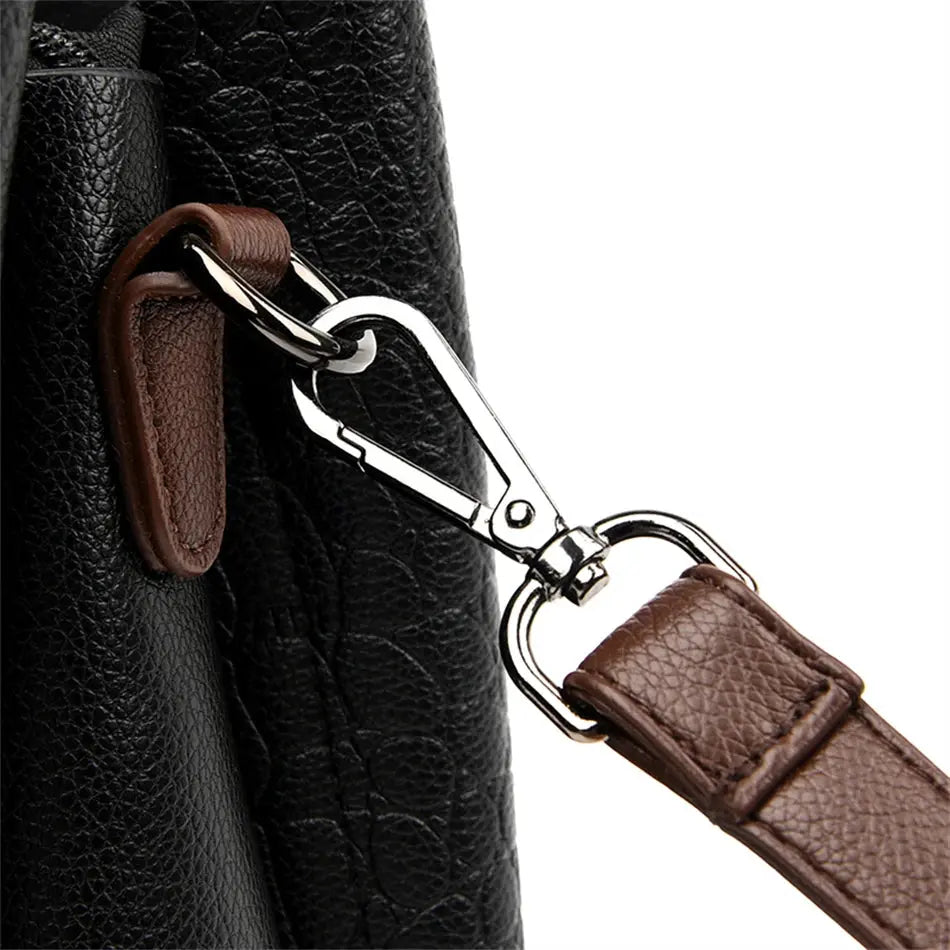 Brand Leather 3 Layers Alligator Crossbody Bag for Women Female Shoulder Messenger Sac Luxury Designer Ladies Handbags Streetsharks