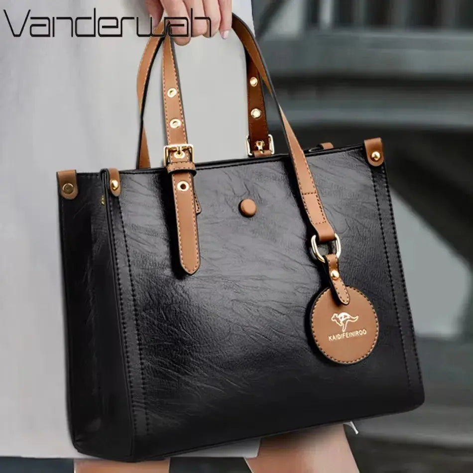 Brand Leather 3 Layers Alligator Crossbody Bag for Women Female Shoulder Messenger Sac Luxury Designer Ladies Handbags Streetsharks