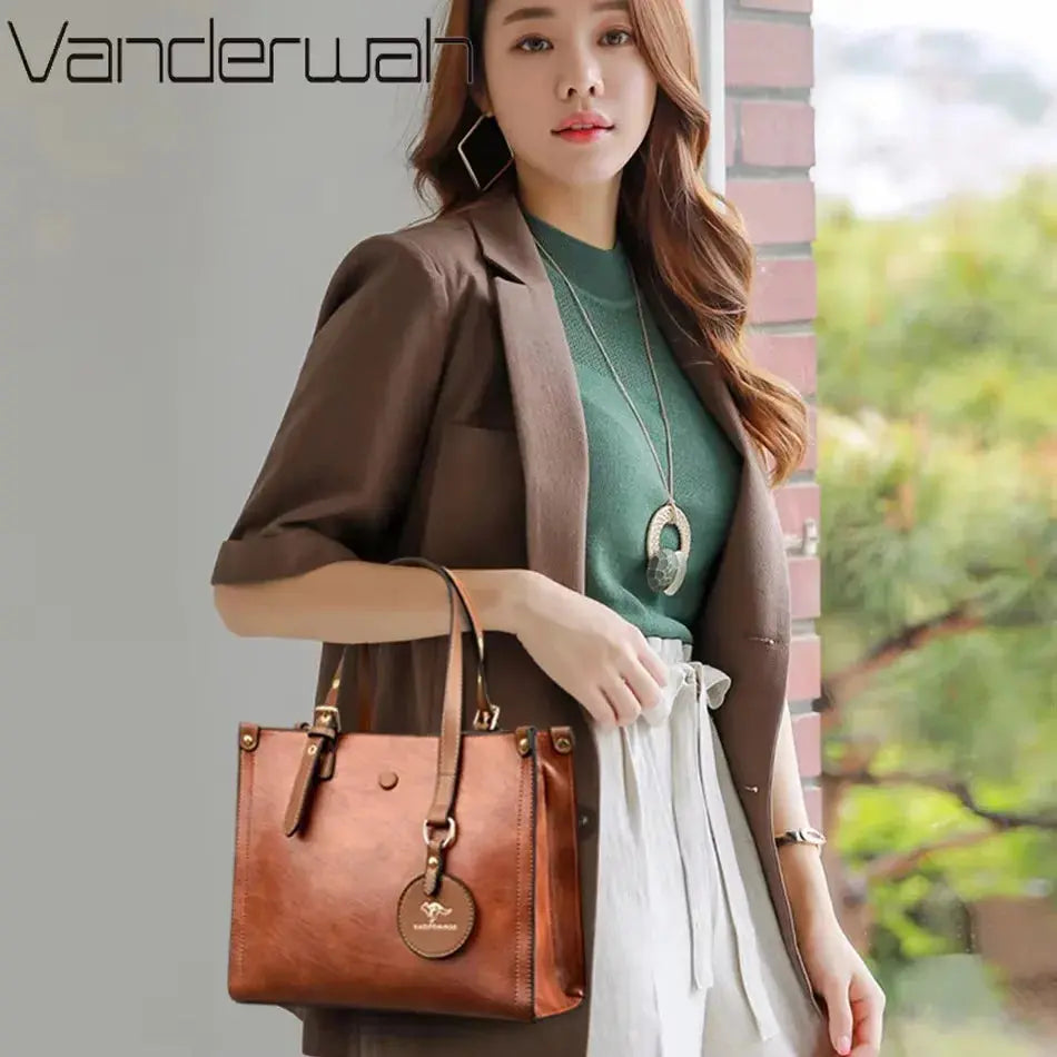 Brand Leather 3 Layers Alligator Crossbody Bag for Women Female Shoulder Messenger Sac Luxury Designer Ladies Handbags Streetsharks