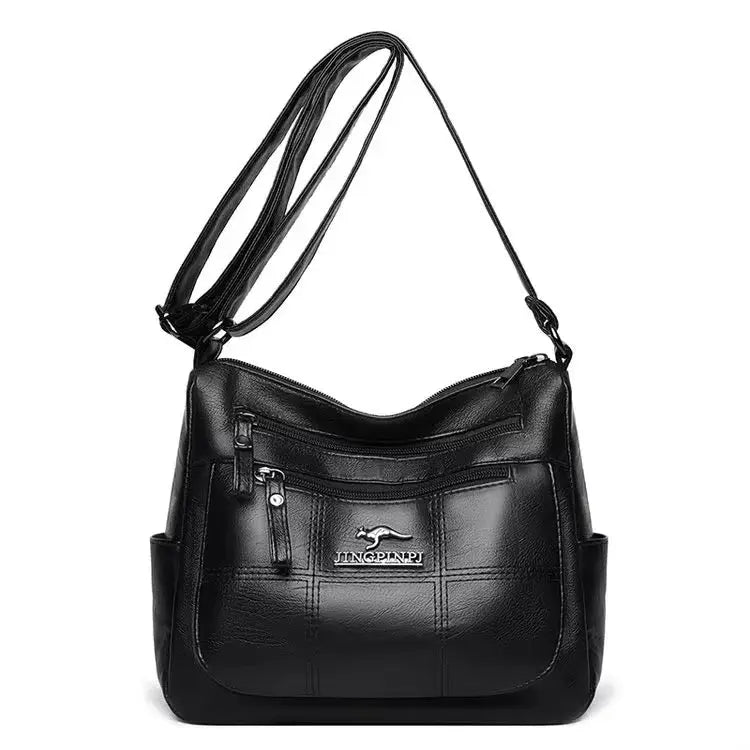 Brand Leather 3 Layers Alligator Crossbody Bag for Women Female Shoulder Messenger Sac Luxury Designer Ladies Handbags Streetsharks