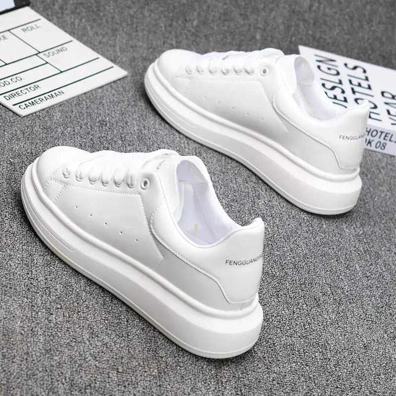 Branded couple shoes for men and women, breathable sports shoes, lacquered casual shoes, red skateboarding tennis shoes luxecrown.co.uk