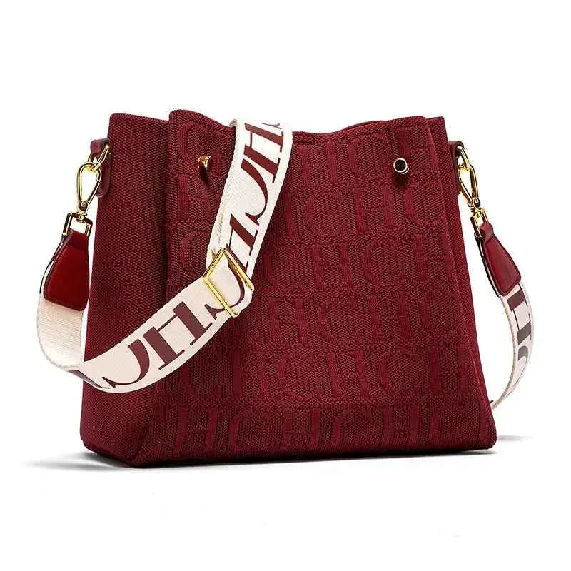 CH Crossbody Elegant Design Sense Letters Drawstring Design Brand Women's Bag Fashion Casual Hundred Women's Bag Crossbody