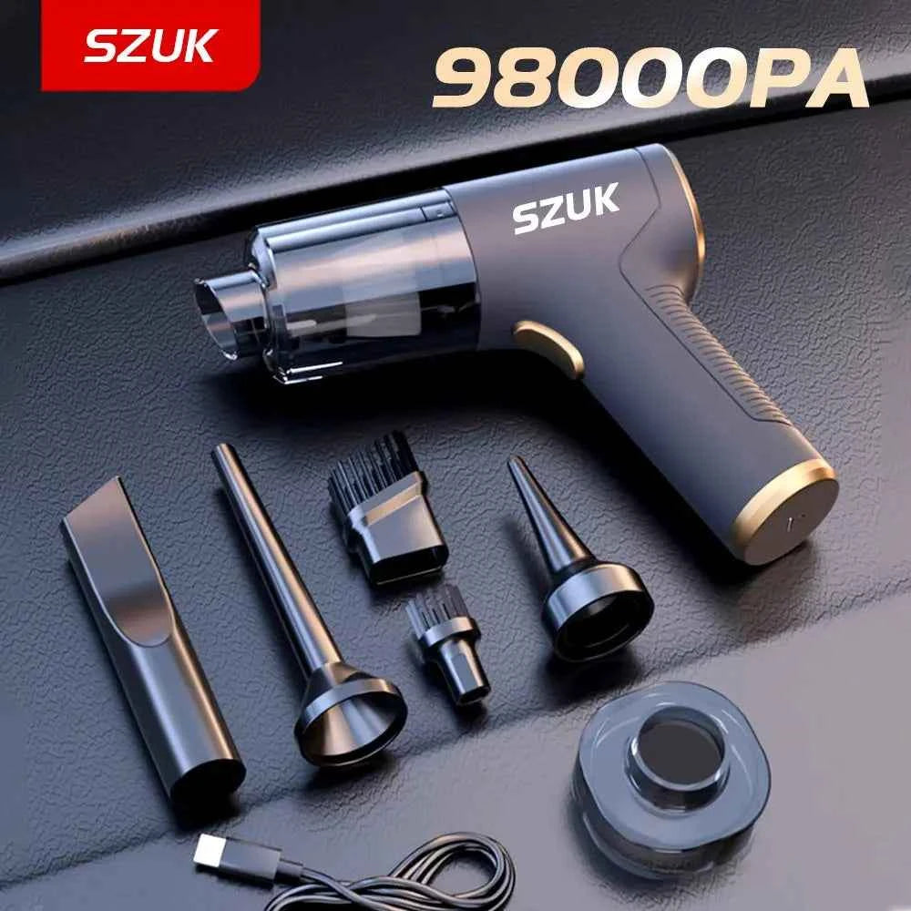 Car Vacuum Cleaner Mini Powerful Cleaning Machine Strong Suction Handheld for Car  Wireless Portable Home Appliance