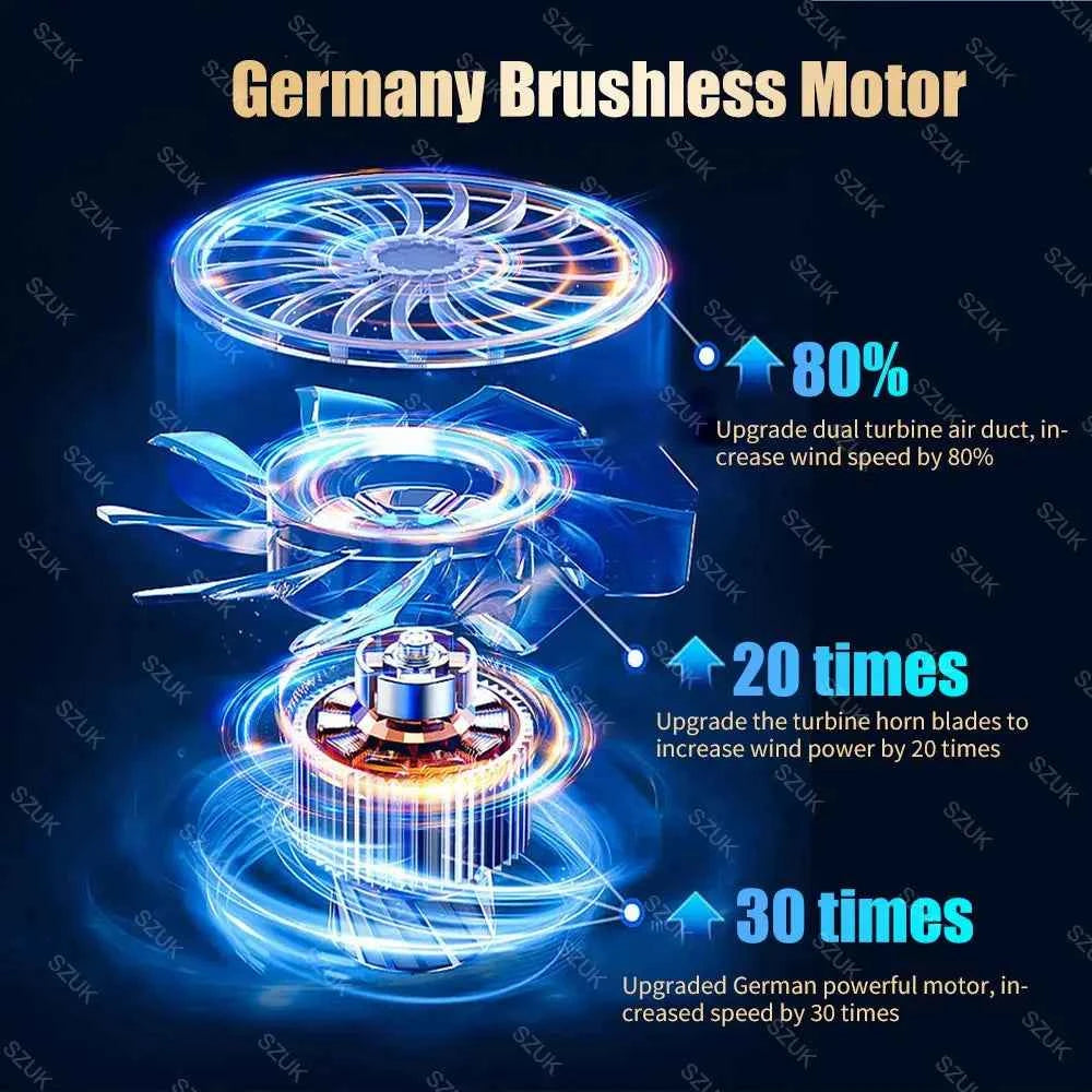Car Vacuum Cleaner Mini Powerful Cleaning Machine Strong Suction Handheld for Car  Wireless Portable Home Appliance