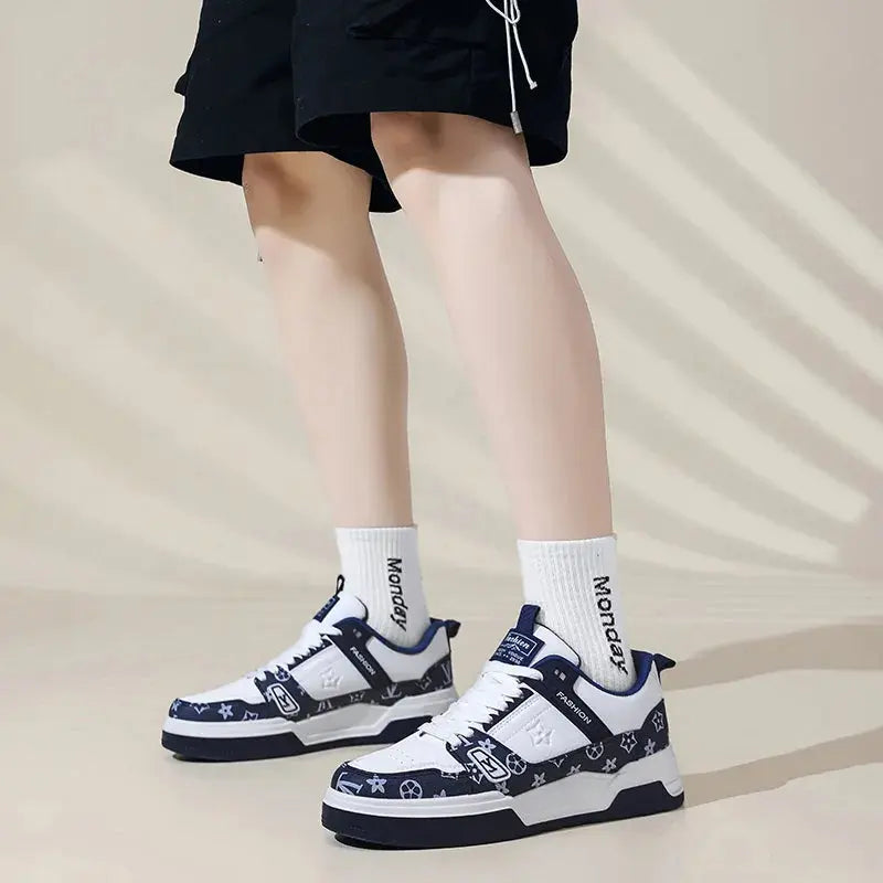 Classic Brand Designer Shoes For Men Street Style Skateboard Shoes Men Casual Sneakers Comfortable Platform Men's Sports Shoes luxecrown.co.uk