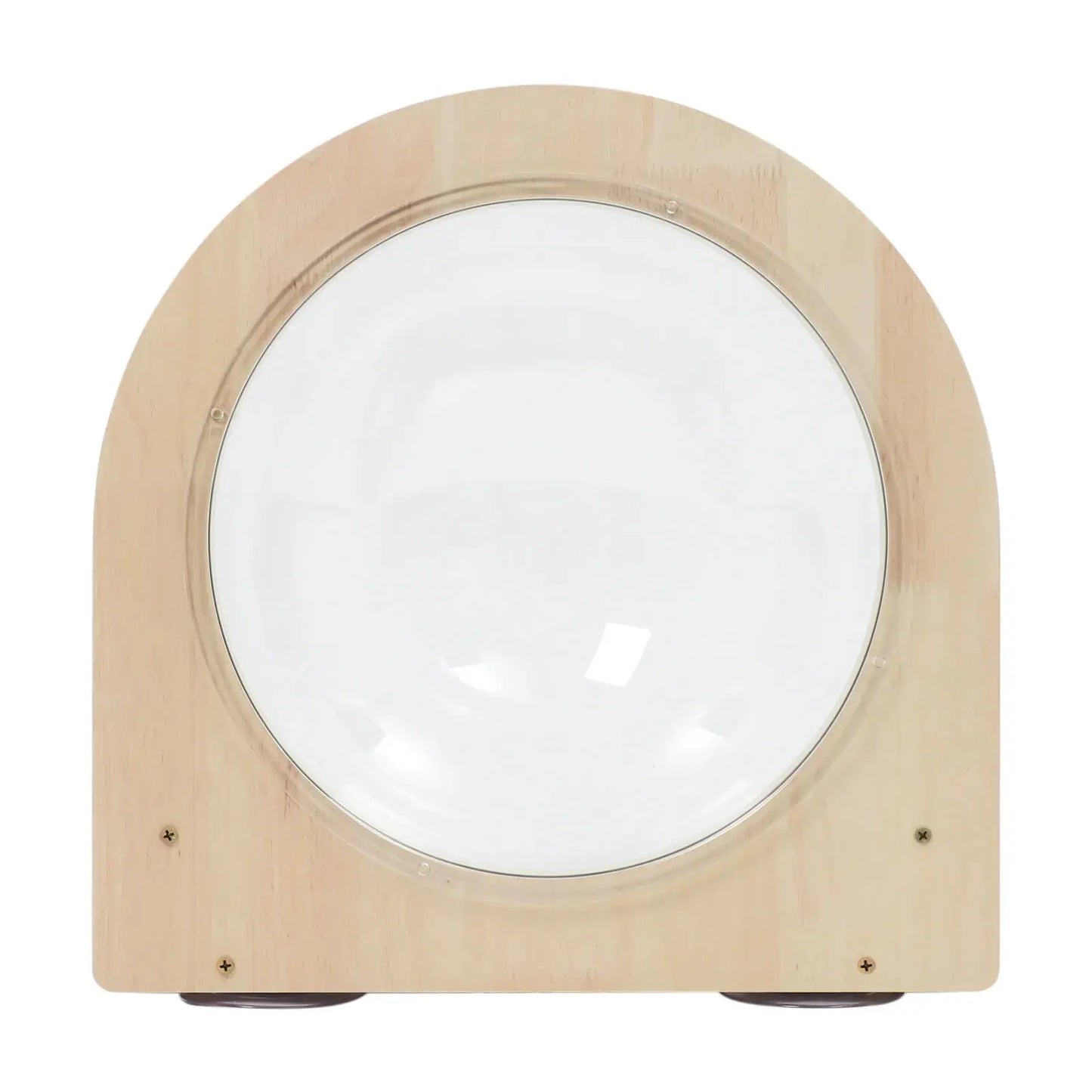 Clear Cat House Wall-Mounted Wooden Cat Space Capsule Clear Capsule Kitten Walls Shelves 15.75inch Load-bearing Up to 16.53lbs luxecrown.co.uk