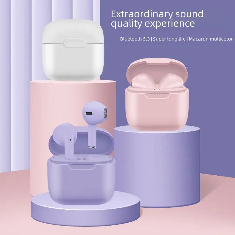 Cross-border A2Pro Bluetooth 5.3 Headset Mini In-ear TWS Wireless Transparent Macaron Color Ultra-long Endurance Pro10