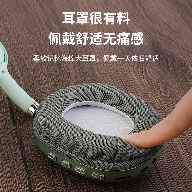Cross-border New Hot P9AirMax Bluetooth Headset Headset Mobile Phone Wireless Game Gift Headset Delivery Wholesale