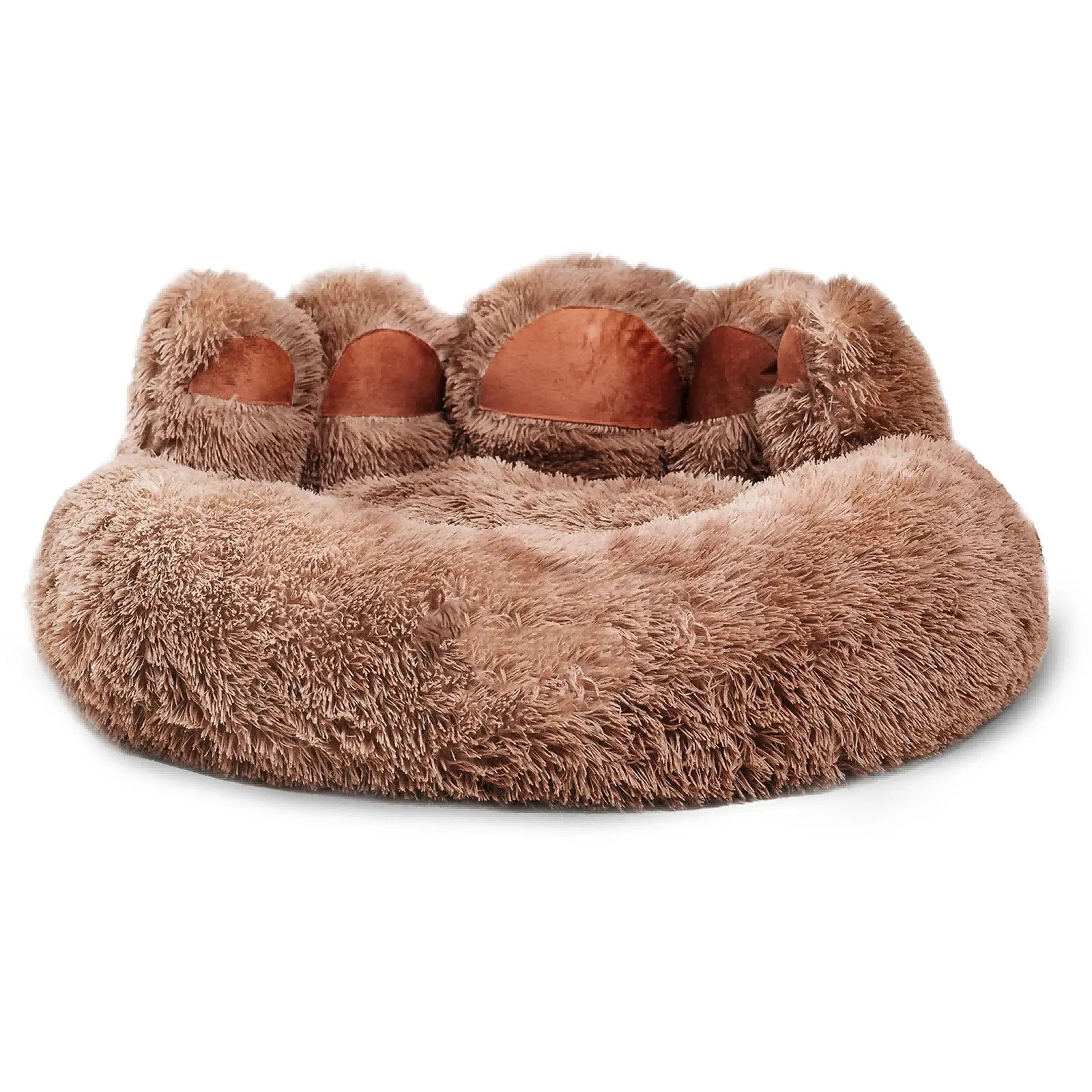 Cute Dog Bear Paw Shape Dog Bed, Dog Beds & Furniture For Small And Medium Dogs, Cozy Plush Cute Cat Beds For Indoor Cats StreetSharks