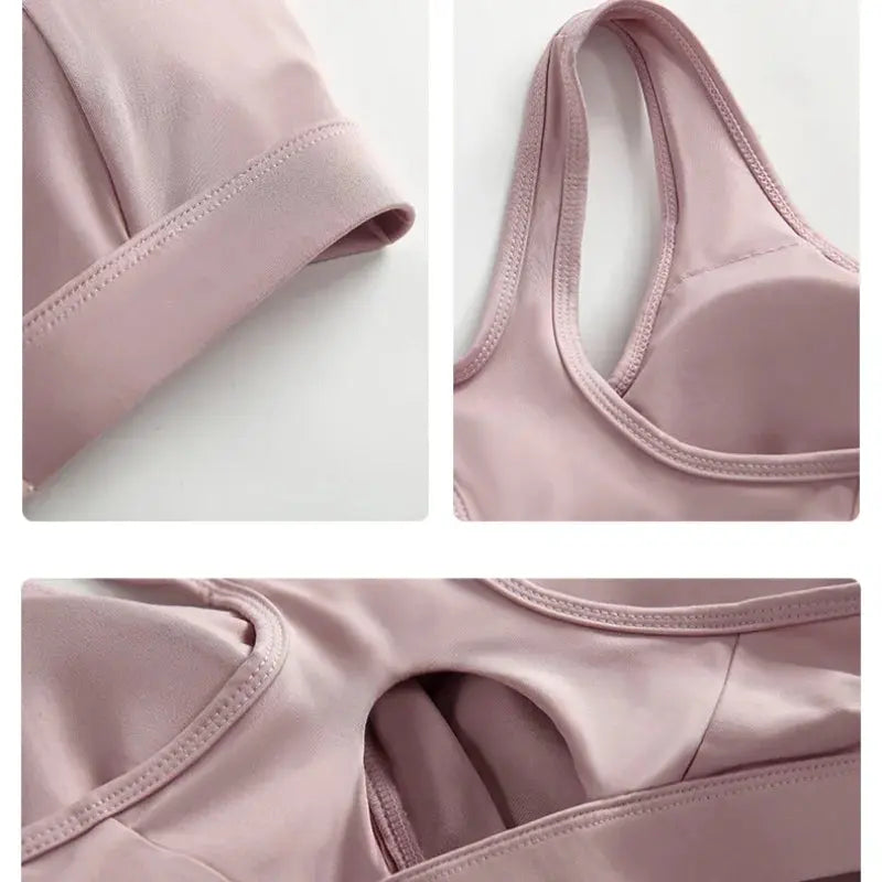 DRUR 4pcs Yoga Suit Women Sports Bra High Waist Leggings And Jacekets Sets Sport Outfit Fitness Workout Clothes Lady Sportswear luxecrown.co.uk