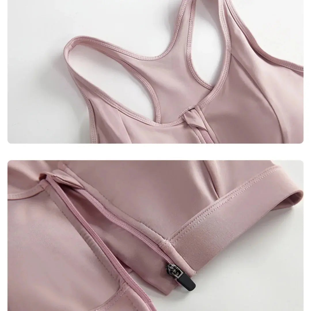 DRUR 4pcs Yoga Suit Women Sports Bra High Waist Leggings And Jacekets Sets Sport Outfit Fitness Workout Clothes Lady Sportswear luxecrown.co.uk