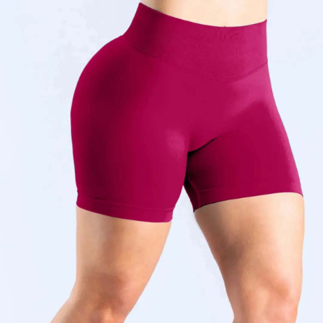 DYF Impact Seamless Sports Shorts Women Booty Yoga Shorts Quick Drying Fitness Tights Solid Workout Scrunch Customizable Lable luxecrown.co.uk