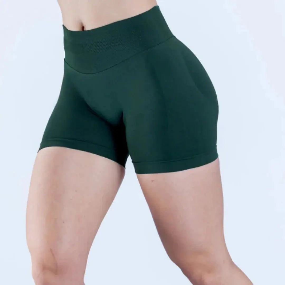 DYF Impact Seamless Sports Shorts Women Booty Yoga Shorts Quick Drying Fitness Tights Solid Workout Scrunch Customizable Lable luxecrown.co.uk
