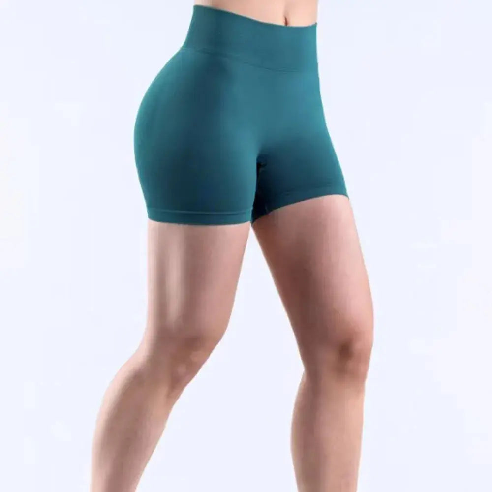 DYF Impact Seamless Sports Shorts Women Booty Yoga Shorts Quick Drying Fitness Tights Solid Workout Scrunch Customizable Lable luxecrown.co.uk