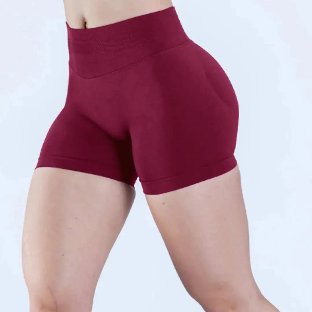DYF Impact Seamless Sports Shorts Women Booty Yoga Shorts Quick Drying Fitness Tights Solid Workout Scrunch Customizable Lable luxecrown.co.uk