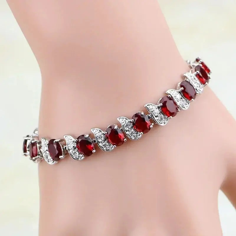Delysia King Ladies Colorful Crescent Bracelet Luxury Designer Charms for Bracelets Streetsharks