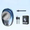 Digital Waterproof Travel Electric Portable Shaver Streetsharks