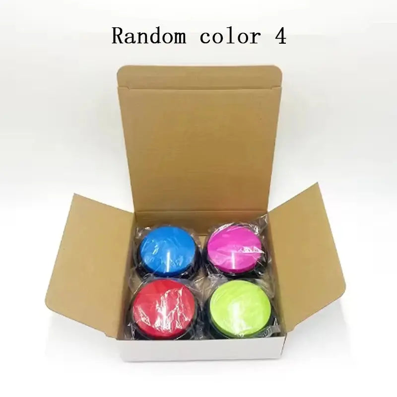 Dog Toys Funny Dog Recordable Pet Toys Talking Pet Starters Pet Speaking Buttons Portable Cute Pet Supplies luxecrown.co.uk