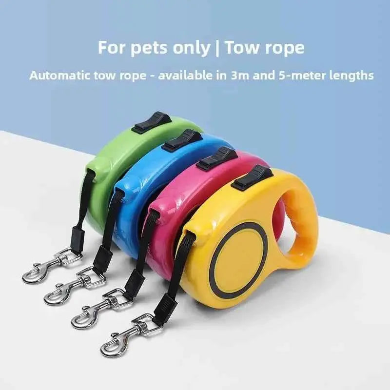 Dog automatic retractable leash with VIP teddy dog chain, dog walking rope, cat rope, cat chain, dog leash