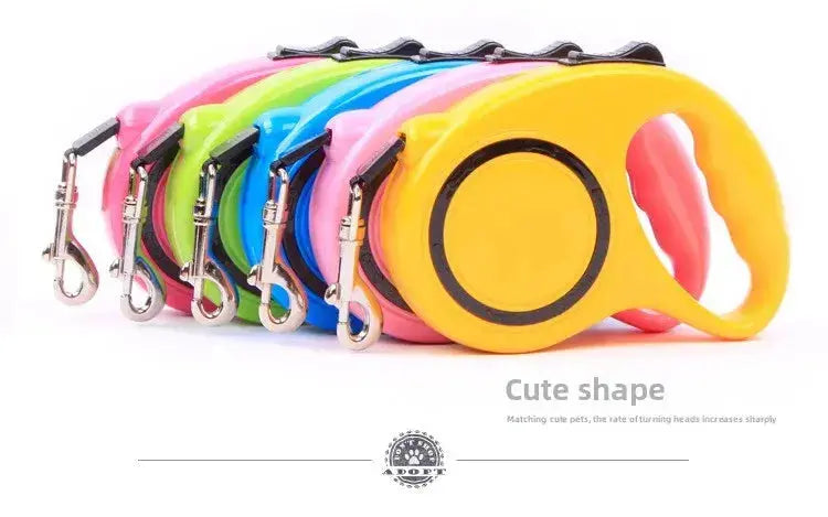 Dog automatic retractable leash with VIP teddy dog chain, dog walking rope, cat rope, cat chain, dog leash luxecrown.co.uk