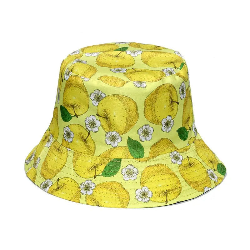 Double-sided Men's And Women's Cotton Bucket Hats Ladies Summer Sunscreen Panama Sun Hats Outdoor Fisherman Hats Streetsharks