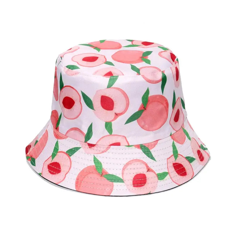 Double-sided Men's And Women's Cotton Bucket Hats Ladies Summer Sunscreen Panama Sun Hats Outdoor Fisherman Hats Streetsharks