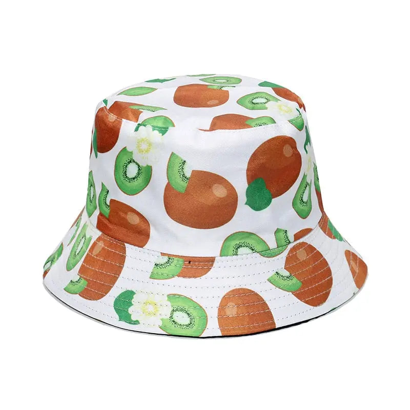 Double-sided Men's And Women's Cotton Bucket Hats Ladies Summer Sunscreen Panama Sun Hats Outdoor Fisherman Hats Streetsharks