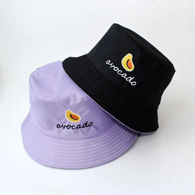 Double-sided Men's And Women's Cotton Bucket Hats Ladies Summer Sunscreen Panama Sun Hats Outdoor Fisherman Hats -  Streetsharks