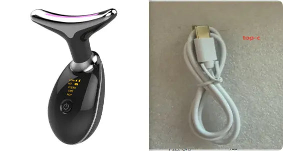 EMS Thermal Neck Lifting And Tighten Massager Electric Microcurrent Wrinkle Remover StreetSharks