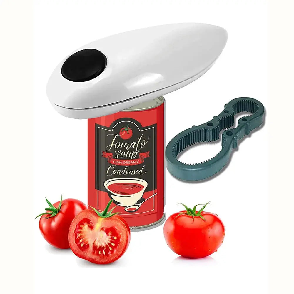Electric Can Opener Automatic Eight-Character Wine Bottle Opener Multi-Function Red Wine Bottle Opener luxecrown.co.uk