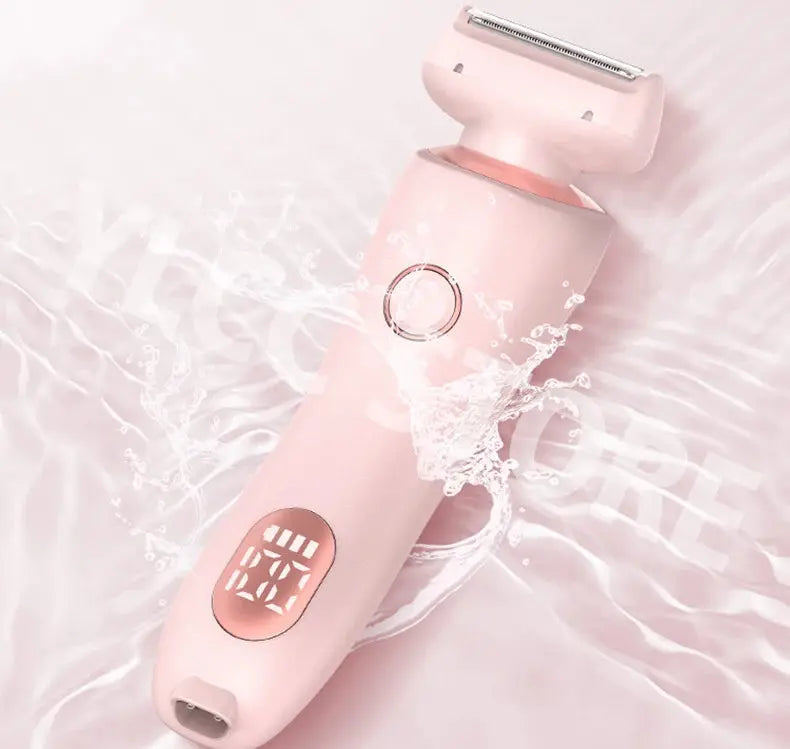 Electric Razors for Women 2 In 1 Bikini Trimmer Face Shavers Hair Removal for Underarms Legs Ladies Body Trimmer IPX7 Waterproof luxecrown.co.uk
