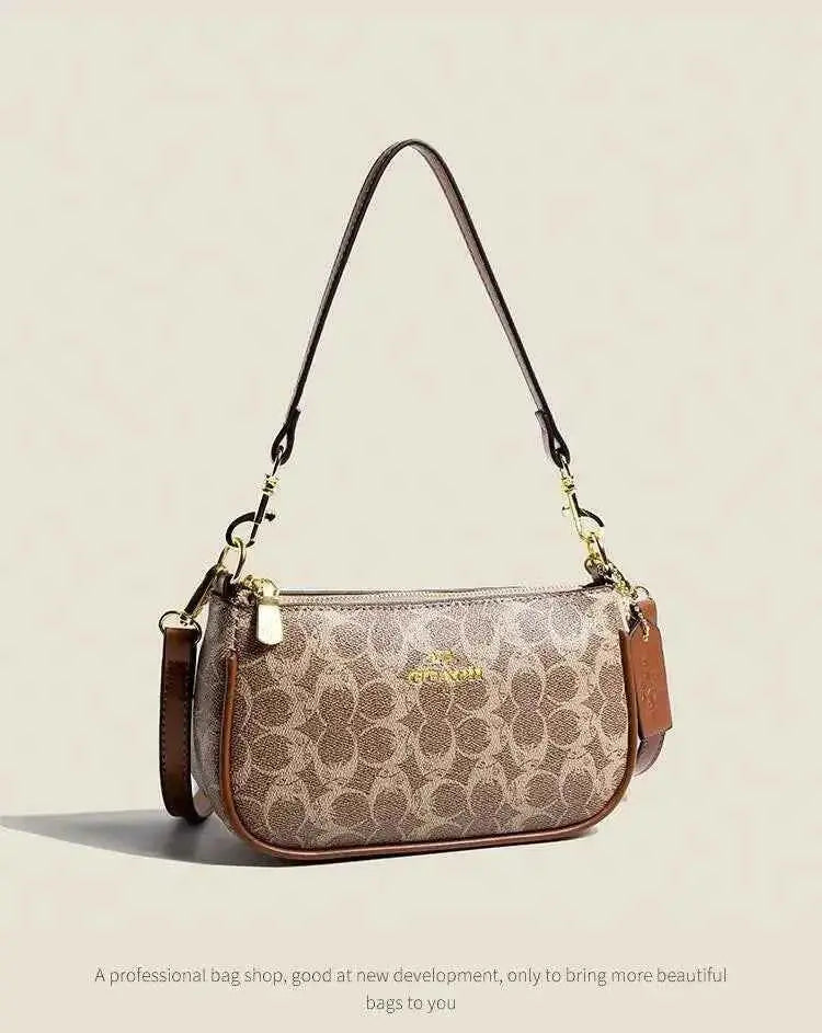 Elegant Women's Underarm Bag Hot Popular Ladies Shoulder Bag PU Leather Luxury Handbag Ladies Bag Designer Crossbody Bag