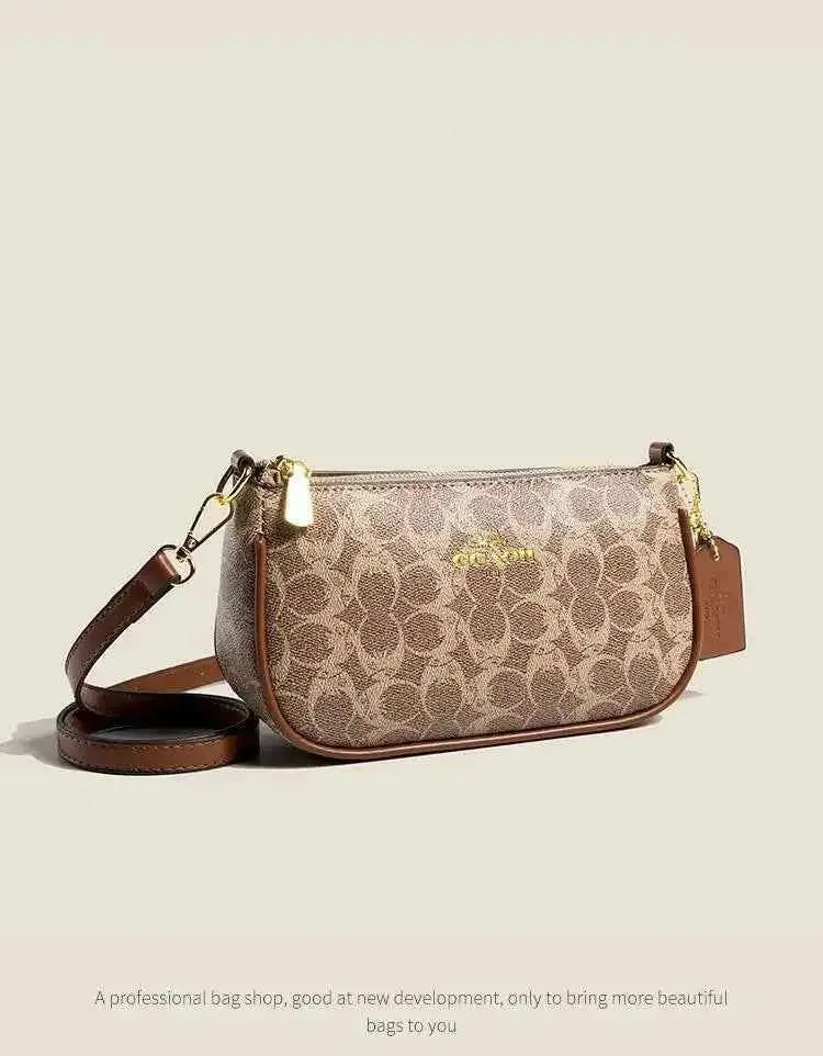 Elegant Women's Underarm Bag Hot Popular Ladies Shoulder Bag PU Leather Luxury Handbag Ladies Bag Designer Crossbody Bag